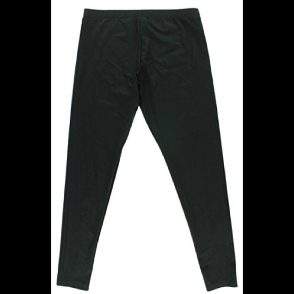 Adidas 3 Stripes Black On Black Leggings M30433 Sz. S Sporty Athleisure Casual